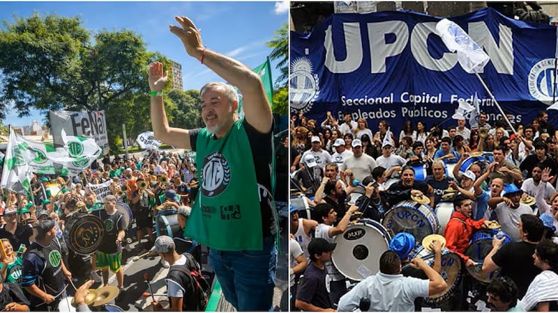 UPCN y ATE vuelven a chocar por la motosierra en el Estado: dura respuesta de Andrés Rodríguez a las críticas de Aguiar UPCN y ATE vuelven a chocar por la motosierra en el Estado: dura respuesta de Andrés Rodríguez a las críticas de Aguiar