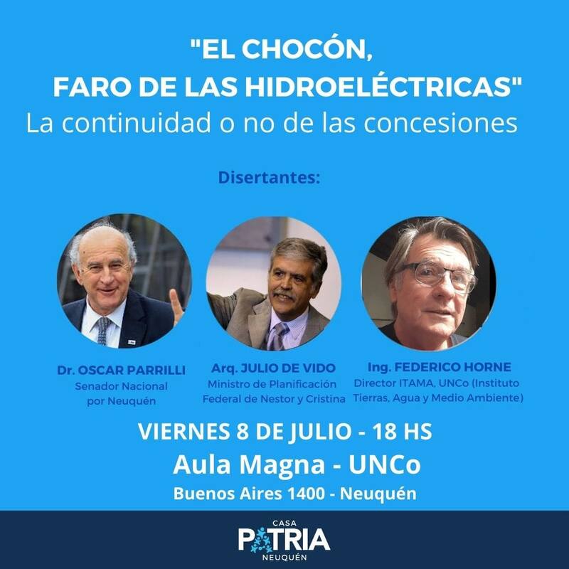 Julio De Vido dará una charla en el Instituto Patria organizada por el senador Oscar Parrilli