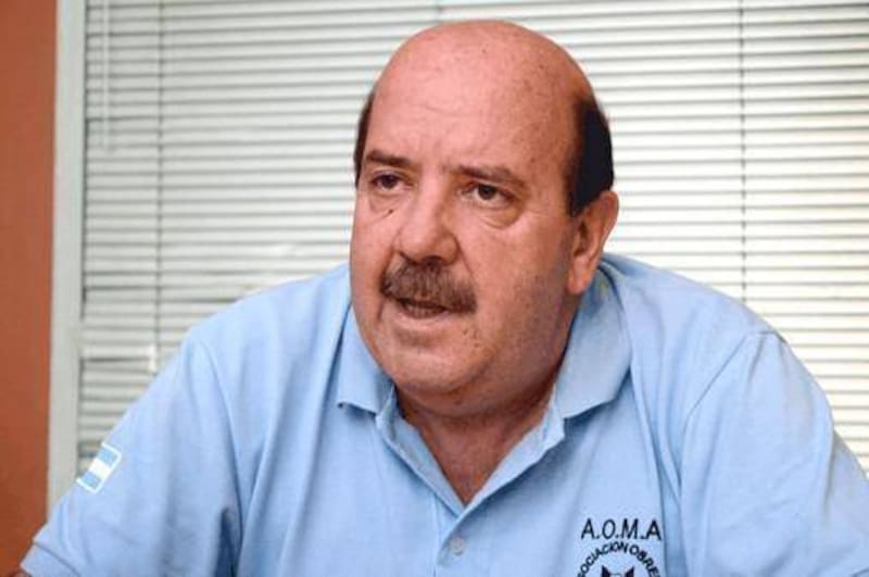 Héctor Laplace, secretario general de AOMA