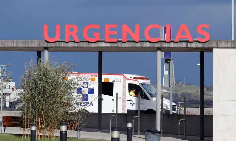 El Hospital Universitario Central de Asturias (Foto: EFE/J. L. Cereijido).