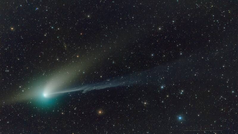 El cometa verde, denominado oficialmente como C/2022 E3 (ZTF) fue fotografiado a decenas de millones de kilometros de ddistancia de la Tierra por este telescopio.