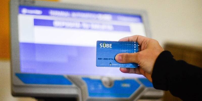 Podés activar el beneficio apoyando tu tarjeta en una terminal de carga de transporte público (Fuente: sube.gob.ar)
