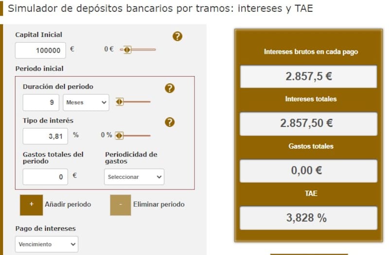 Depósitos a plazo fijo: con esta propuesta de Haitong Bank se puede ganar más de 2.700 euros con una inversión de 100.000 euros. (Foto: www.bde.es).