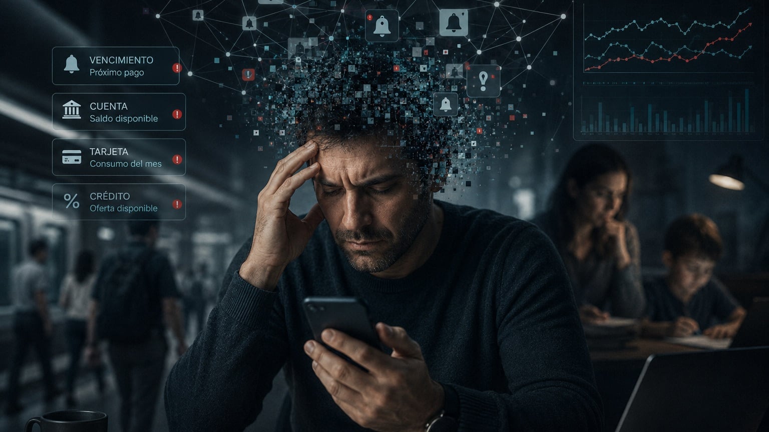 La deuda ocupa espacio mental: cómo el endeudamiento consume atención y afecta las decisiones