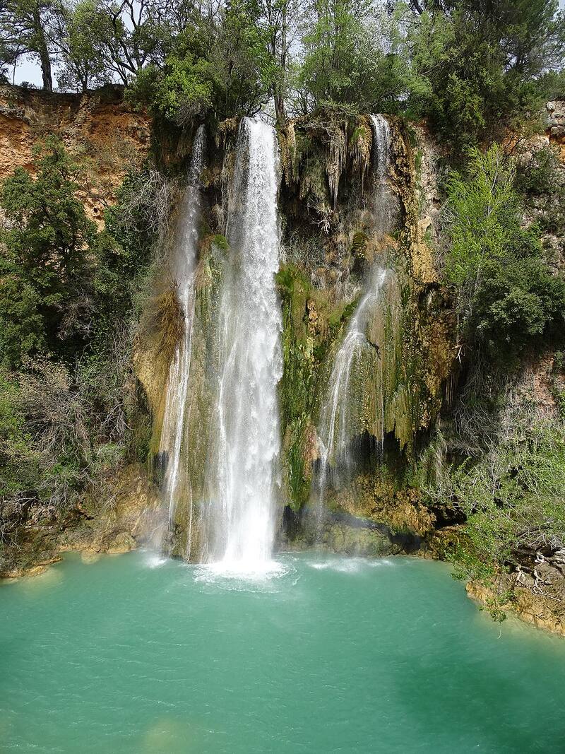 La hermosa cascada en Francia que recuerda a Bali. Foto: Wikimedia Commons.