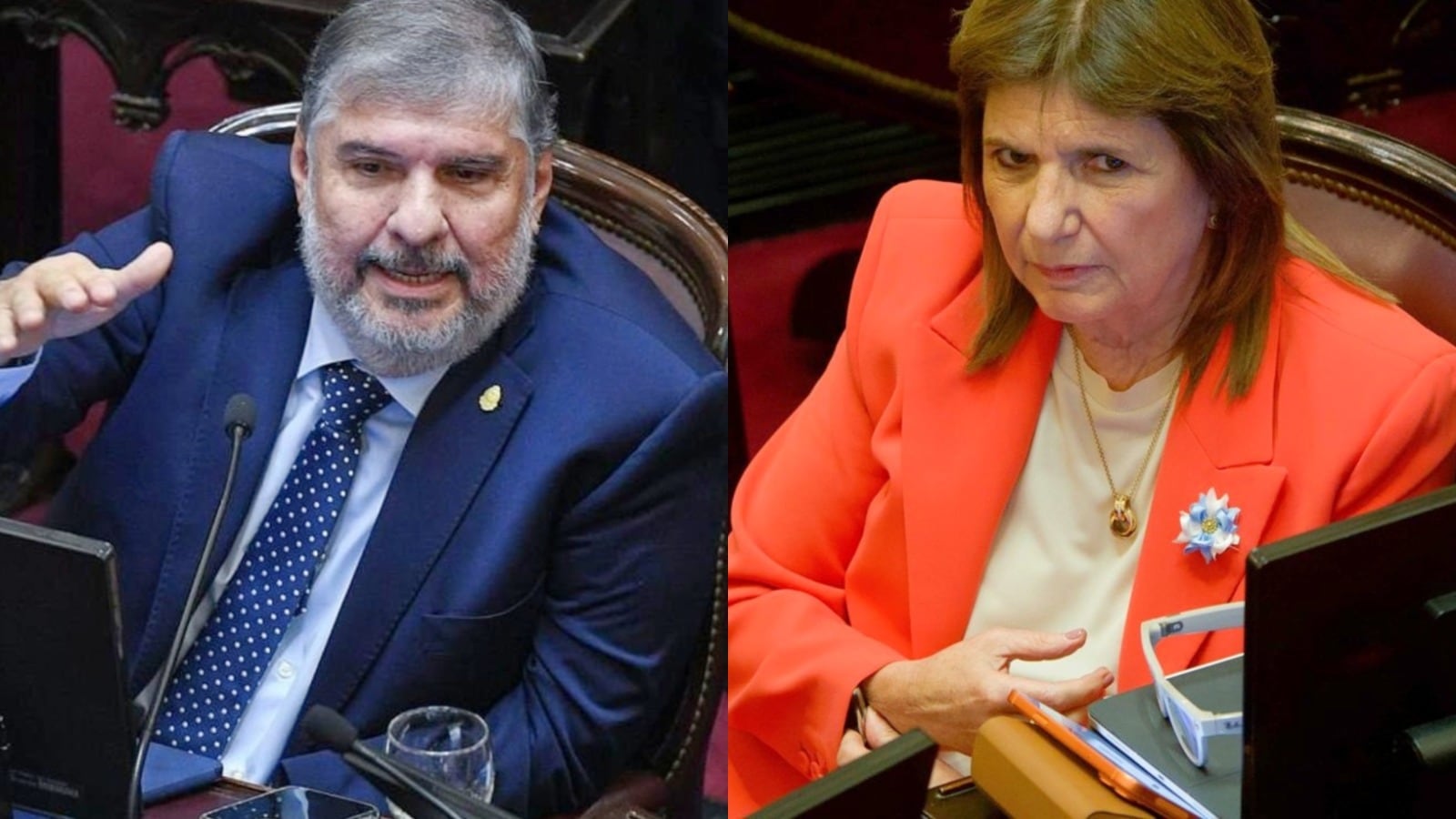 Mayans comparó a la reforma laboral con el nazismo y Bullrich lo cruzó con dureza