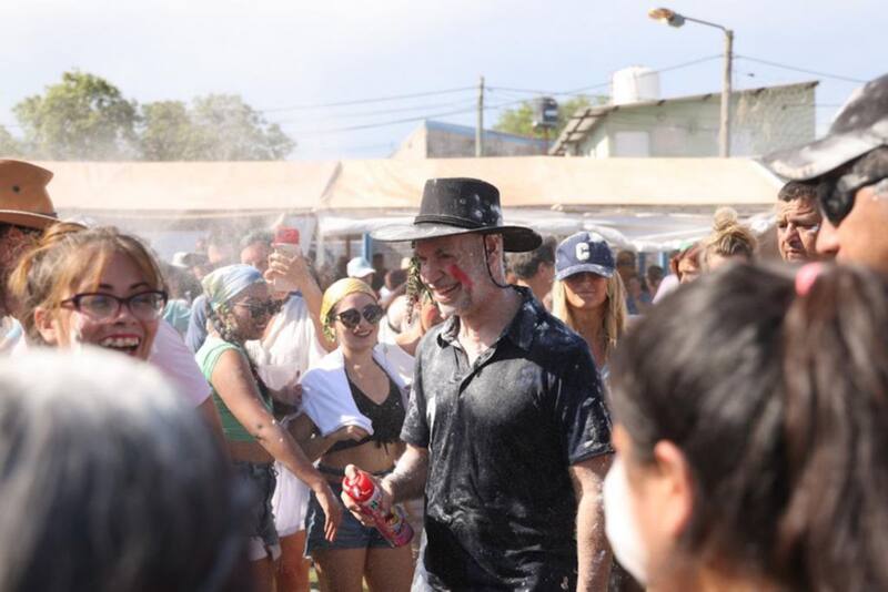 Rodríguez Larreta en la chaya riojana