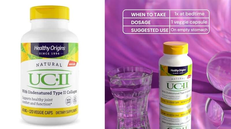 suplemento Healthy Origins UC-II. Fuente: Walmart México.