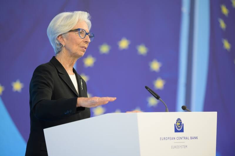 Christine Lagarde, presidenta del Banco Central Europeo