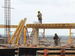 La venta de insumos para la construcción volvió a subir en abril