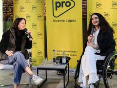 Gabriela Michetti en Vicente López como muestra de un fuerte apoyo a la intendenta Soledad Martínez