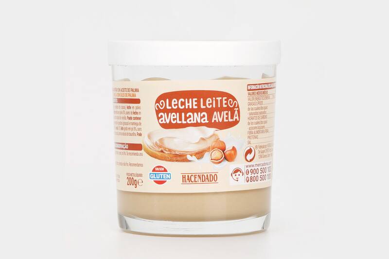 A pesar de su gran demanda, Mercadona ha dejado de comercializar la crema de leche y avellanas marca Hacendado (Fuente: Mercadona)