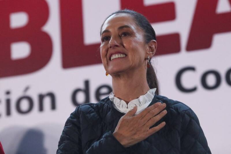 Claudia Sheinbaum es la precandidata por el oficialismo. Fuente: archivo