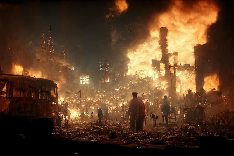 Esta predicción, conocida como el "Día del Juicio Final", causó revuelo en su momento. Fuente: Archivo