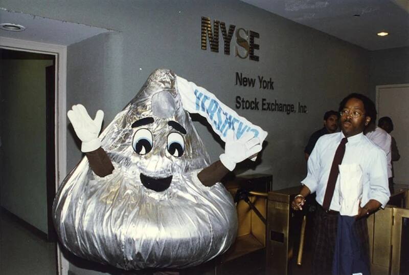 Hershey's patentó la forma distintiva de los Kisses en 1924