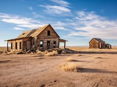 El pueblo "fantasma" de Estados Unidos que desaparece a causa de un lago de sal: su población no llega a los 30 habitantes