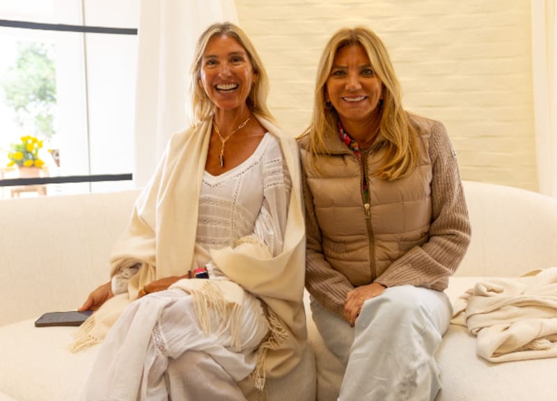 Gabriela Castellani y Bettina Bulgheroni.