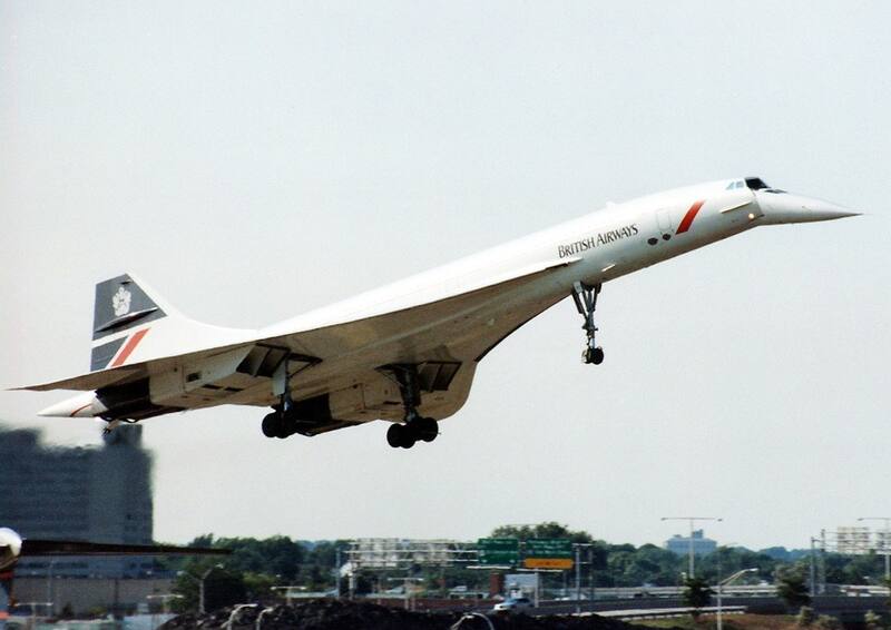 El Concorde aún ostenta el récord de velocidad entre Londres y Nueva York, pero el Overture apunta a igualarlo o superarlo en vuelos comerciales (Fuente: Eduard Marmet / Wikimedia Commons)
