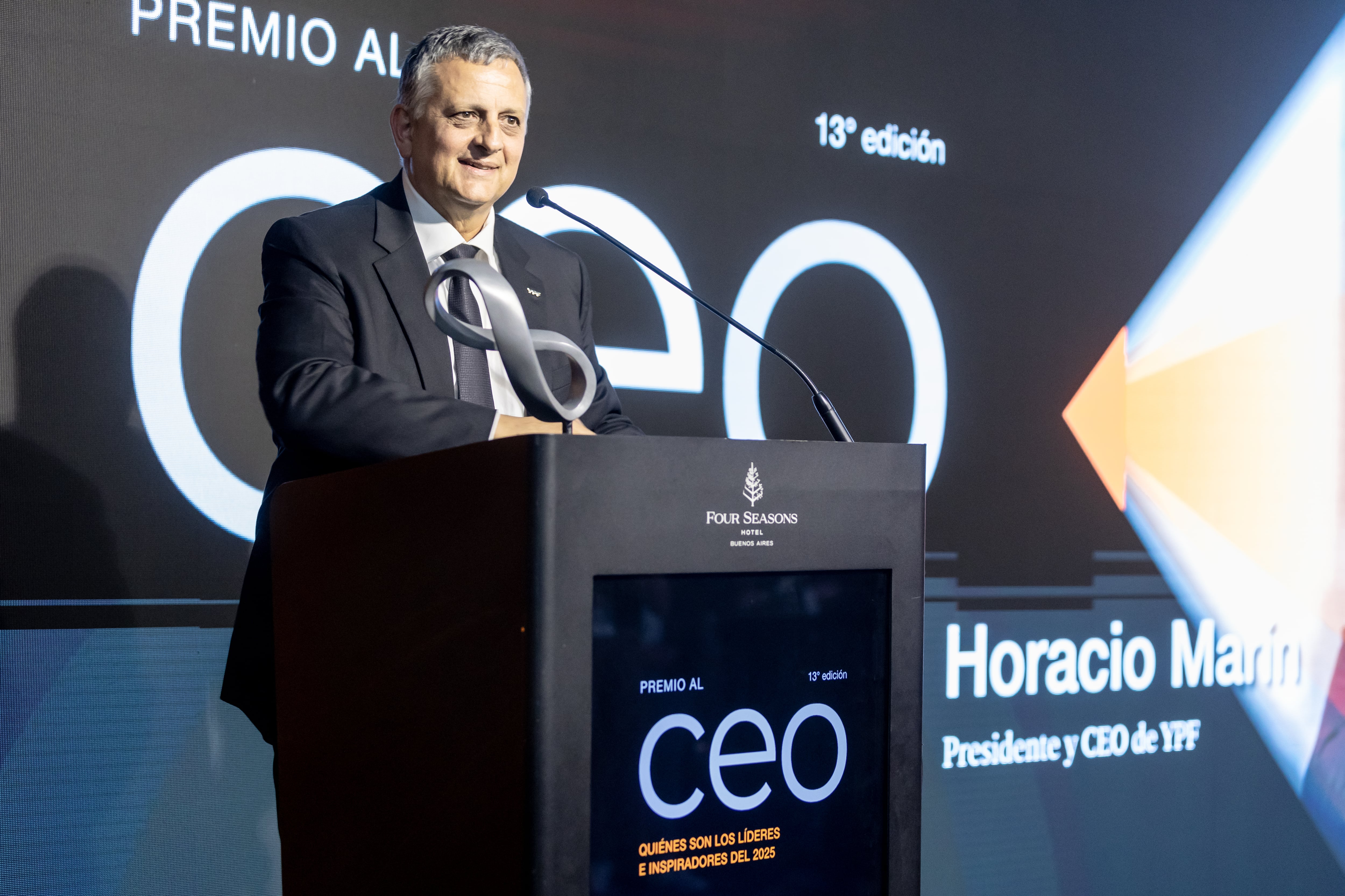 Horacio Marín, de YPF, es el CEO del Año