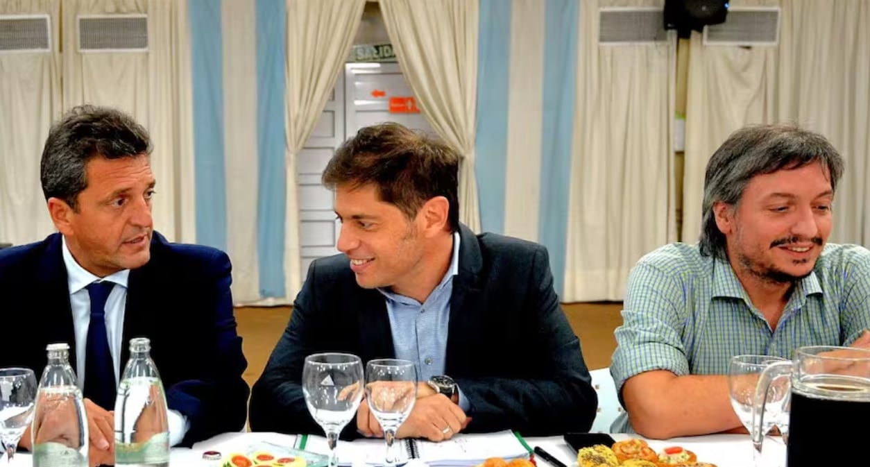 Massa, Axel Kicillof y Máximo Kirchner retomaron el diálogo.