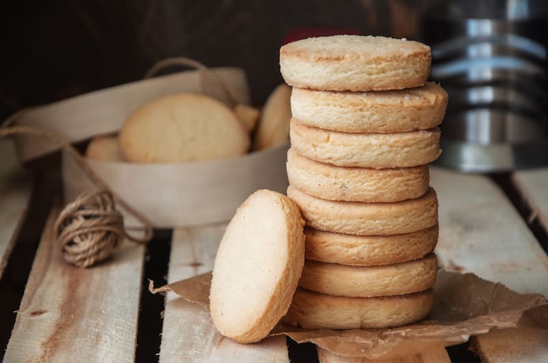 Las coquetes de sagi tienen como ingrediente principal la manteca (Fuente: Shutterstock)