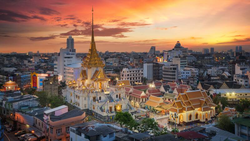 Viajes El Corte Inglés ofrece un paquete para viajar a Bangkok.