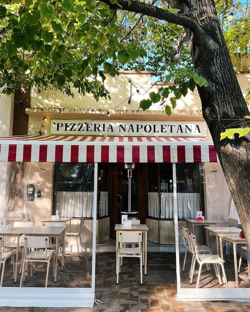 El local de "Ti Amo", en Adrogué. (Foto: Instagram - @tiamo.pizzeria).