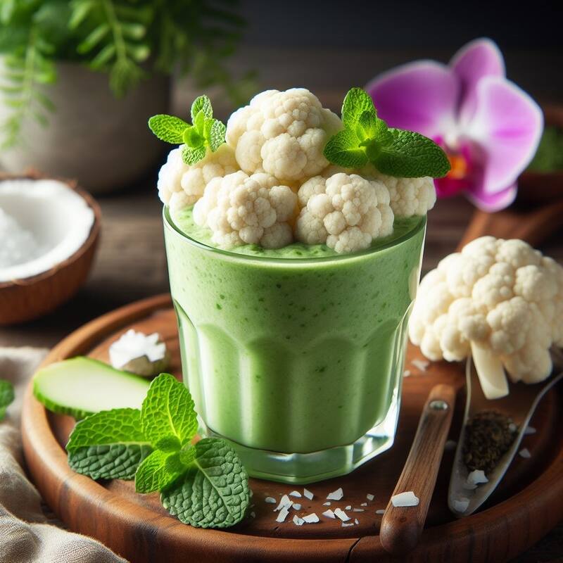 Licuado de verduras. Fuente: Archivo.