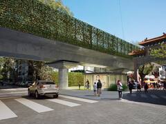 Antes y después: cómo quedará Barrancas de Belgrano tras las obras del viaducto