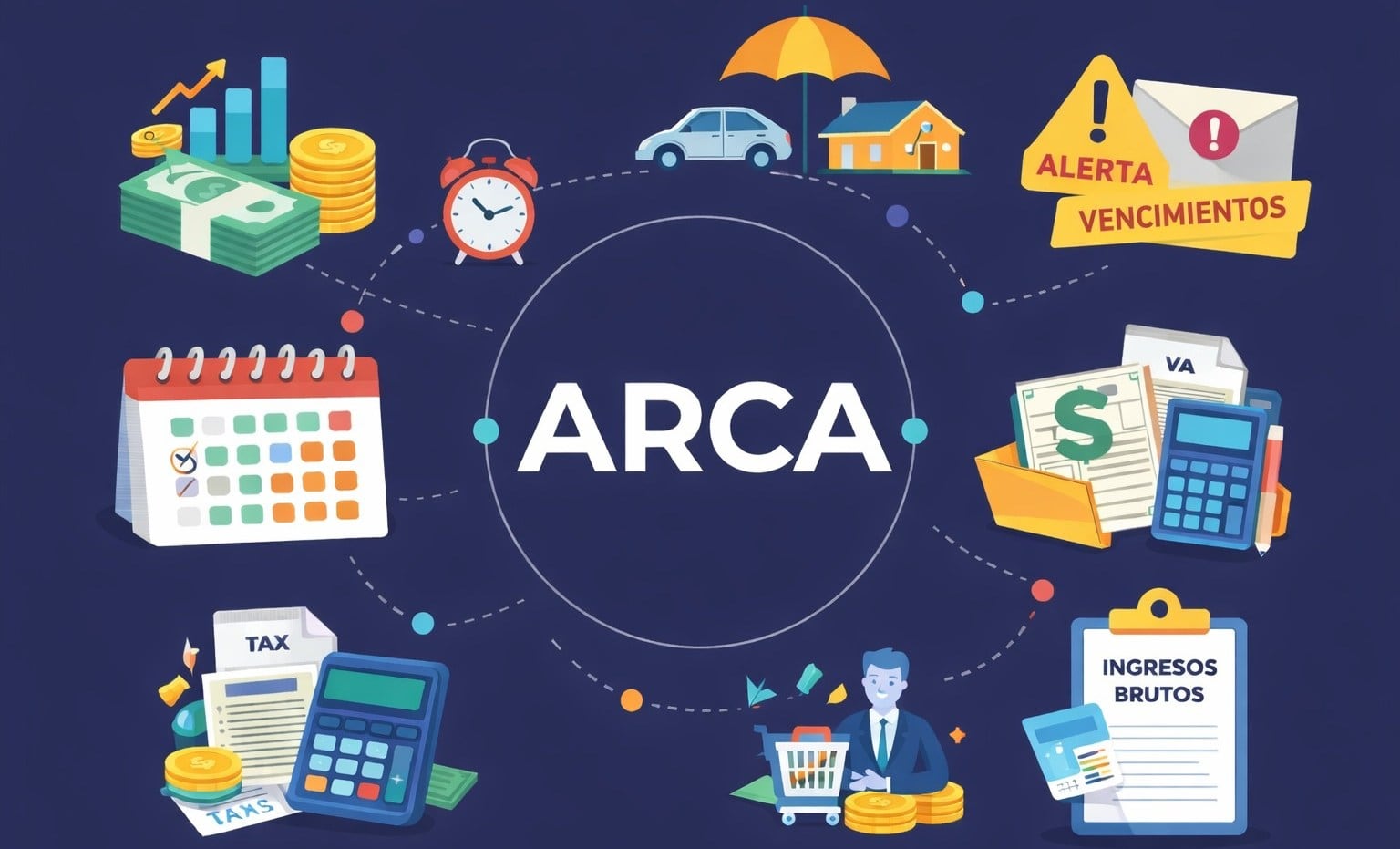 Ganancias, Bienes Personales e IVA: guía completa de vencimientos ARCA para cada perfil de contribuyente