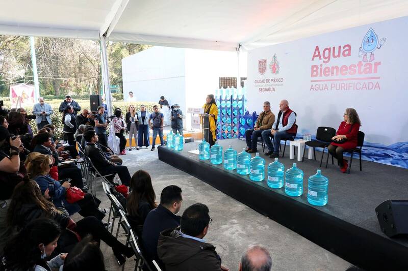 Agua potable. Fuente: SEGIAGUA.