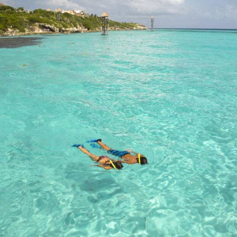 Playa Norte, en Isla Mujeres