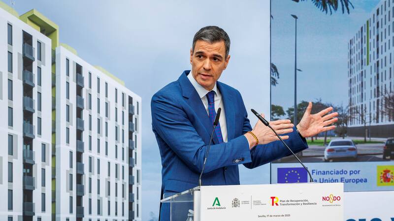 Pedro Sánchez reclama a las administraciones que pongan en marcha la Ley de Vivienda: "Donde se aplica, funciona".