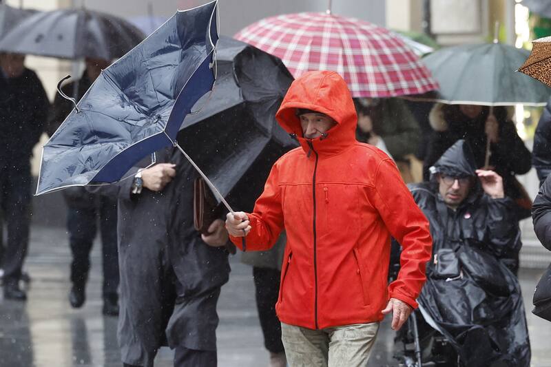 Fuertes lluvias. Fuente: archivo.