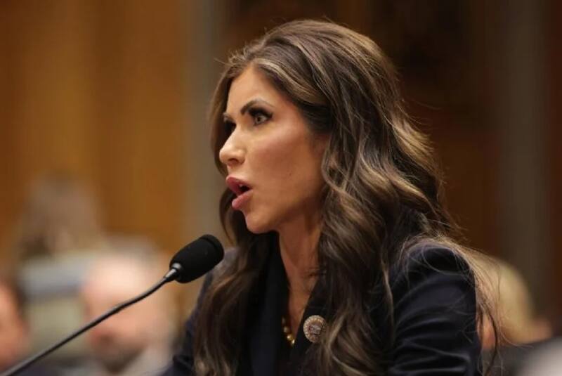 Kristi Noem, propuesta por Donald Trump para titular del Departamento de Seguridad Interior. Foto: Archivo.