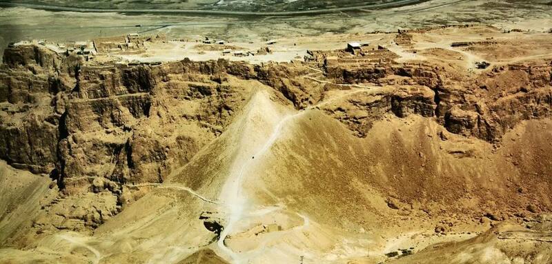 La rampa construida por romanos. (Foto: Wikipedia).