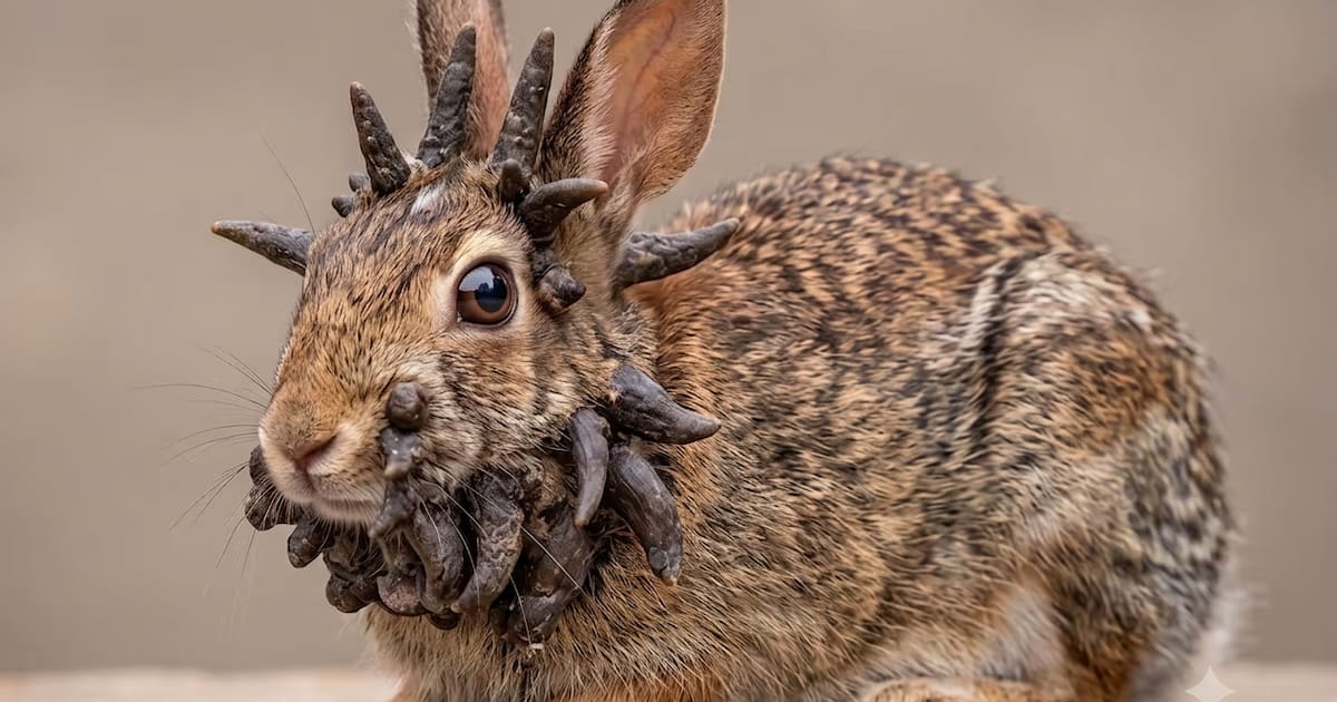 Tenacule Rabbits Rabbits with tentacles on their heads appear in the United States, and ...