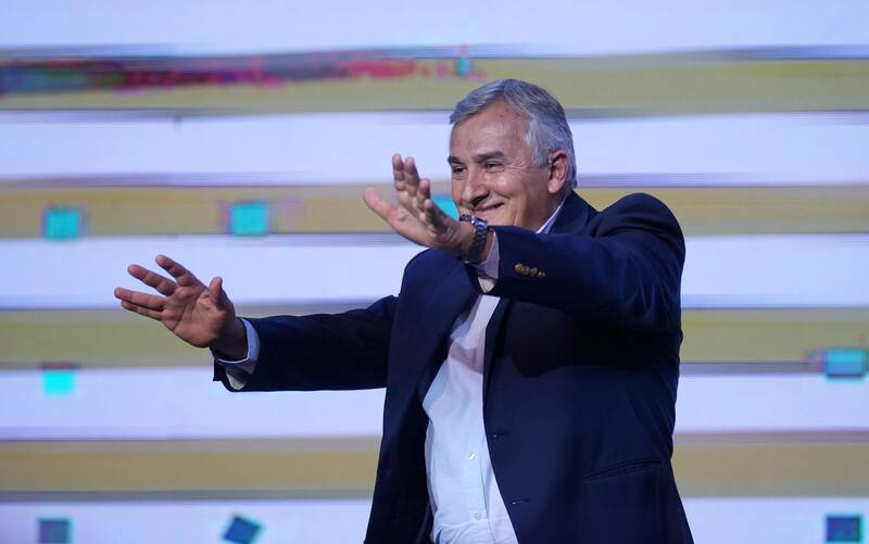 El gobernador de Jujuy y candidato a convencional constituyente, Gerardo Morales. (NA/Marcelo Capece)