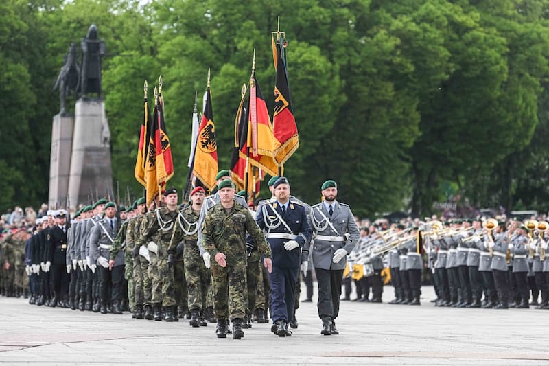 Ejército alemán. Fuente: Ministry of National Defence of the Republic of Lithuania.