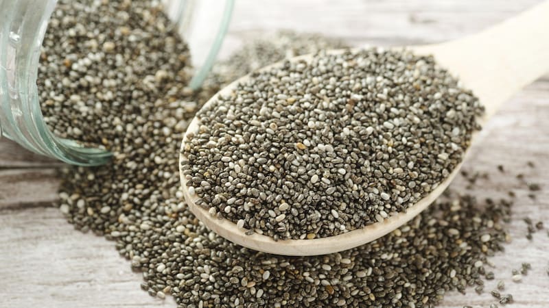 Las semillas de chía pueden ser peligrosas si se consumen sin líquido