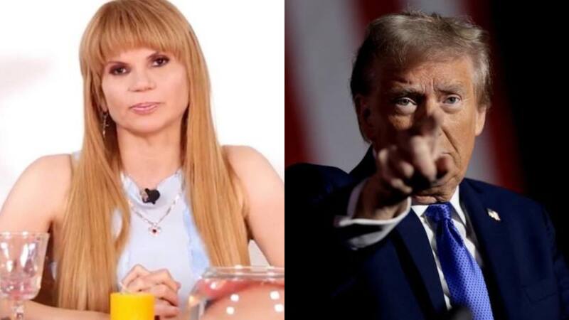 Mhoni Vidente y Donald Trump.