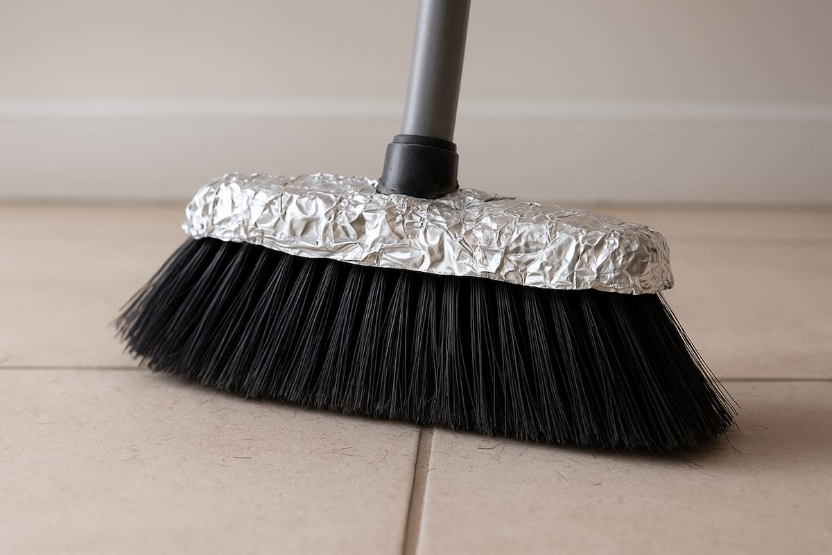 Es tendencia | Para qué sirve poner papel aluminio en la escoba y por qué todos lo recomiendan