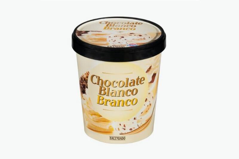 Mercadona ya no vende más el helado de chocolate blanco de marca Hacendado (Fuente: Mercadona)