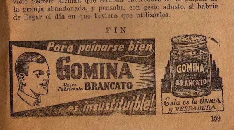 Brancato se promocionaba como el único fabricante de la Gomina.