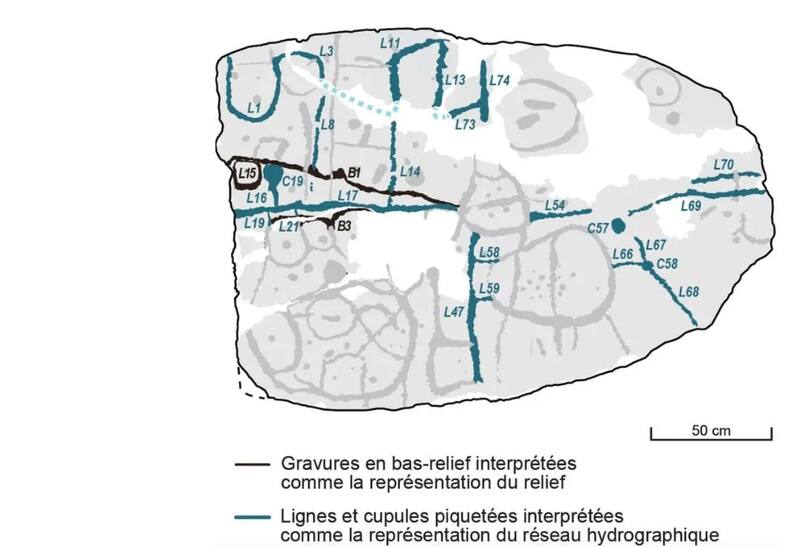 La losa cuenta con una impresionante precisión del 80% respecto a los mapas actuales. Fuente: Archivo