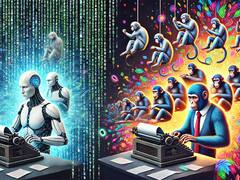 El Teorema del Mono Infinito demuestra que la inteligencia artificial nunca nos reemplazará en un trabajo clave