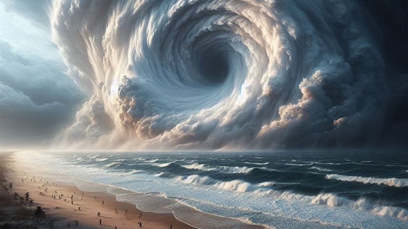 Un devastador huracán está más cerca de golpear las costas del país: cuáles son las zonas en peligro.