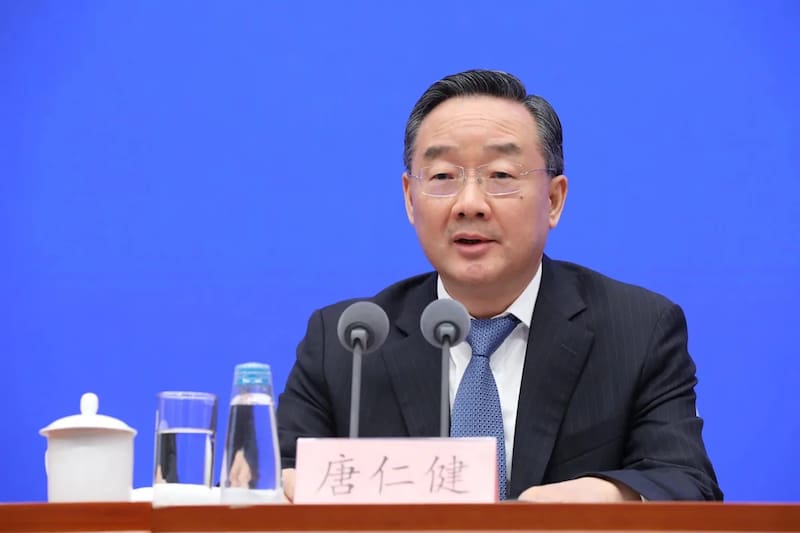 Tang Renjian, exministro de Agricultura de China, condenado a muerte con suspensión de dos años por aceptar millonarios sobornos. (Imagen: Xhinua Noticias)