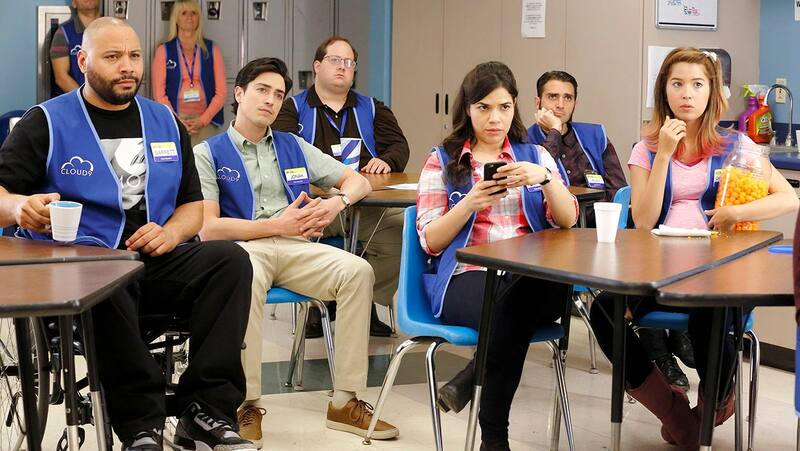 "Superstore" disponible en Amazon y Netflix.