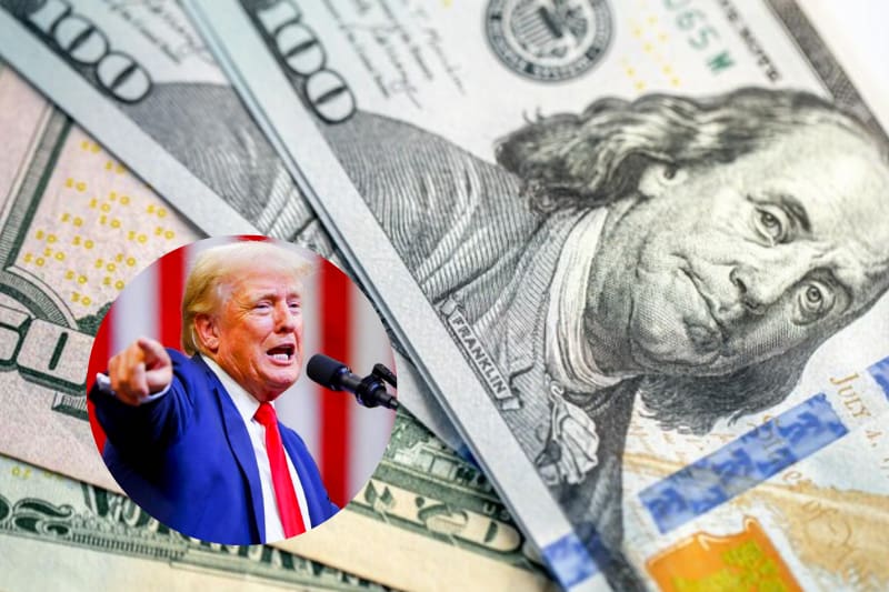 Donald Trump propone tener reservas en Bitcoin además de petróleo, oro y dólares. Fuente: Archivo.